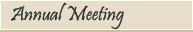 Annual Meeting